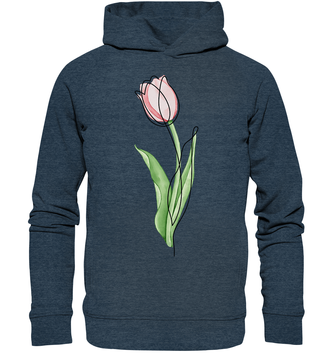 Blume - Organic Fashion Hoodie - ArtfulShenwyn