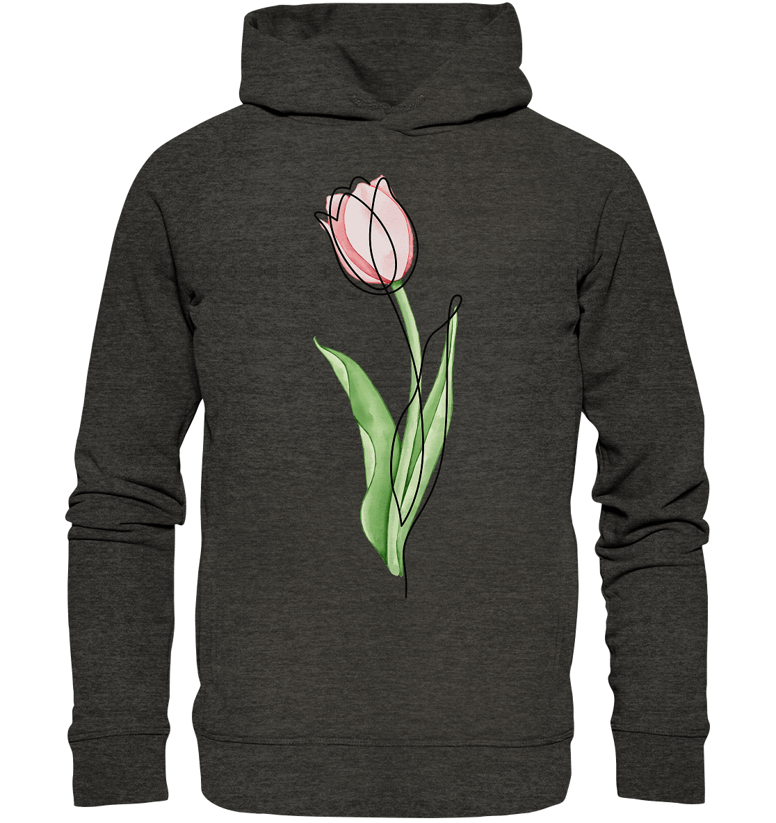 Blume - Organic Fashion Hoodie - ArtfulShenwyn