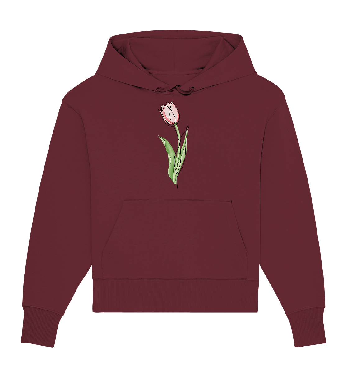 Blume - Organic Oversize Hoodie - ArtfulShenwyn