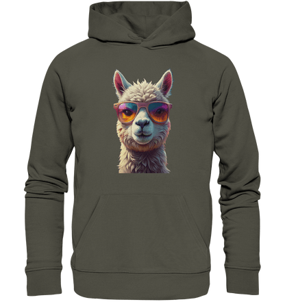 Cool Alpaka - Organic Hoodie - ArtfulShenwyn