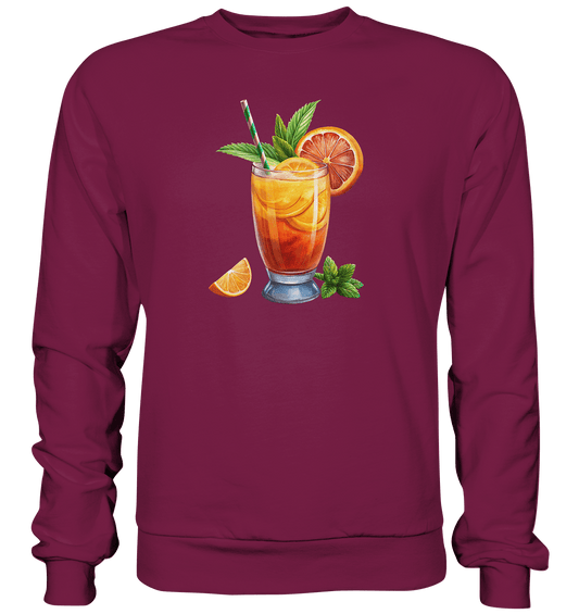 Delicious Cocktail - Basic Sweatshirt - ArtfulShenwyn