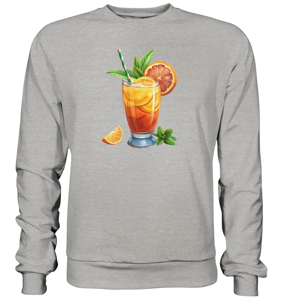 Delicious Cocktail - Basic Sweatshirt - ArtfulShenwyn