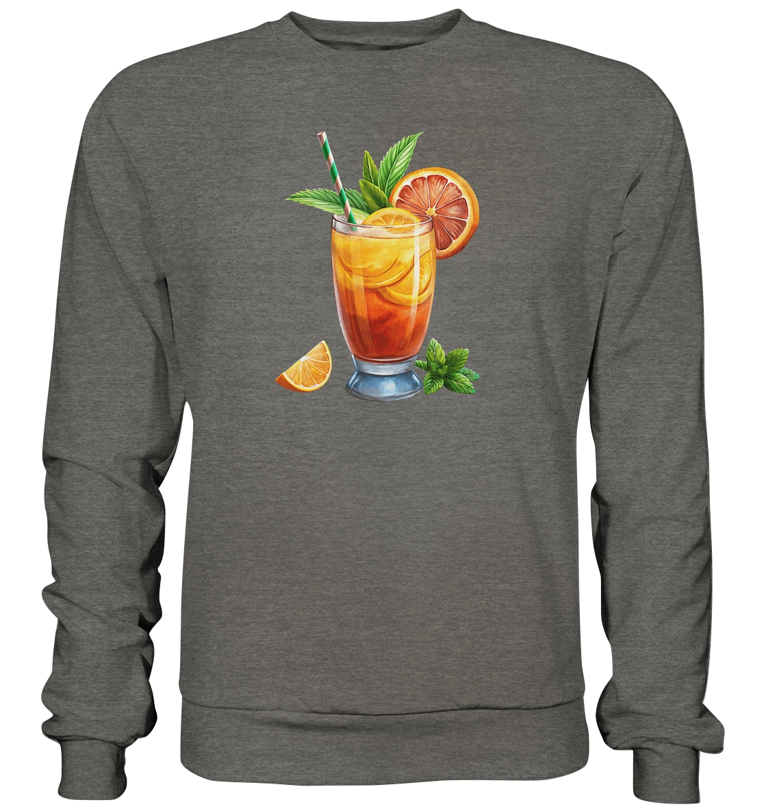 Delicious Cocktail - Basic Sweatshirt - ArtfulShenwyn