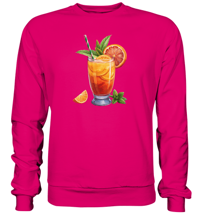 Delicious Cocktail - Basic Sweatshirt - ArtfulShenwyn