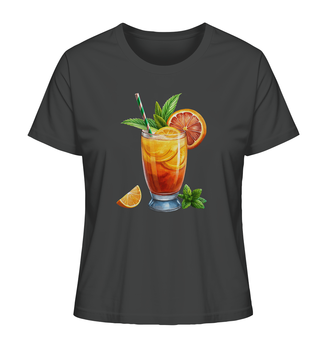 Delicious Cocktail - Ladies Organic Shirt - ArtfulShenwyn