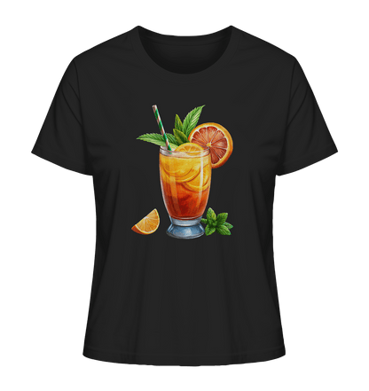 Delicious Cocktail - Ladies Organic Shirt - ArtfulShenwyn