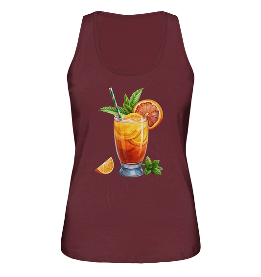 Delicious Cocktail - Ladies Organic Tank-Top - ArtfulShenwyn