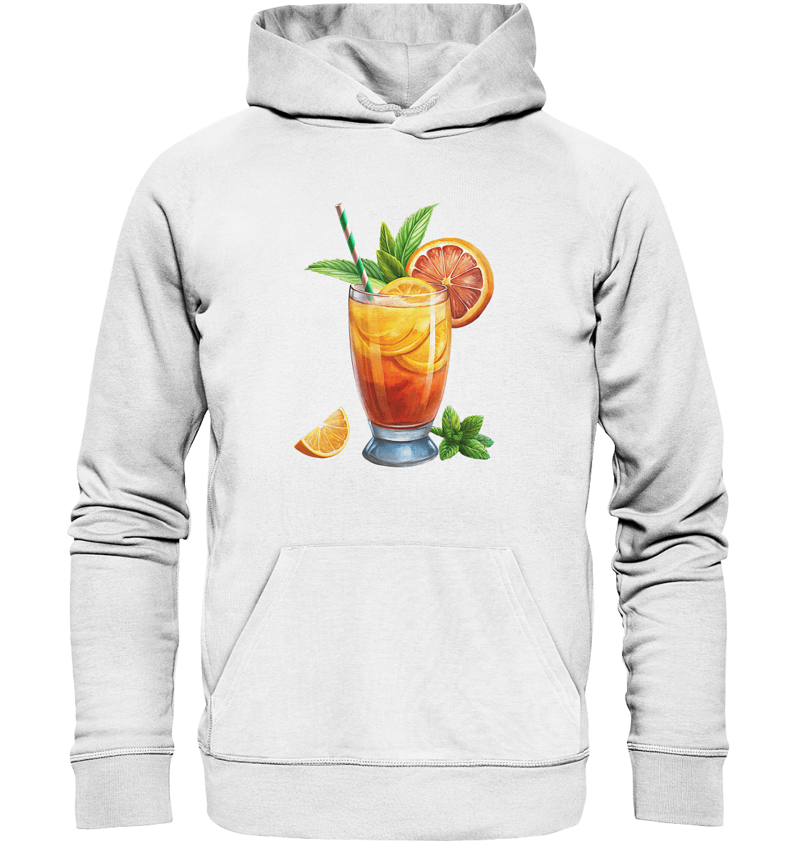 Delicious Cocktail - Organic Basic Hoodie - ArtfulShenwyn