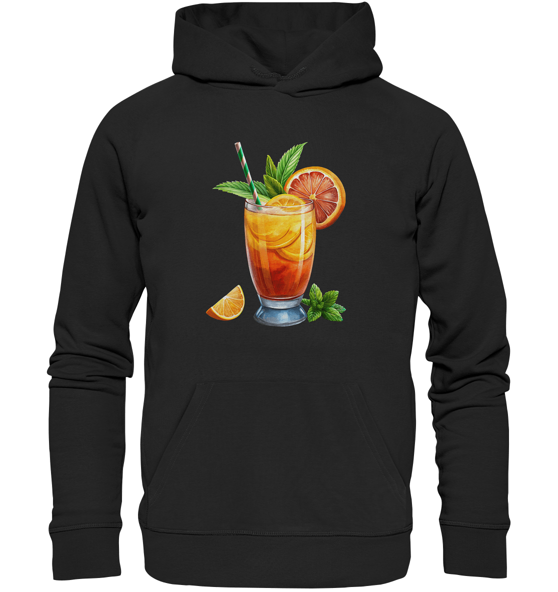 Delicious Cocktail - Organic Basic Hoodie - ArtfulShenwyn