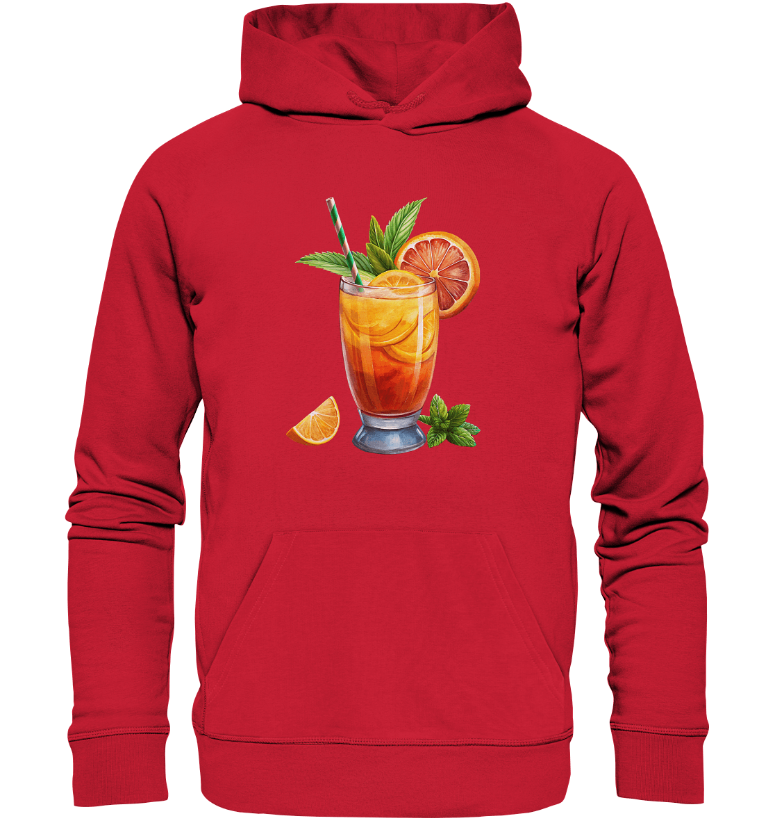 Delicious Cocktail - Organic Basic Hoodie - ArtfulShenwyn