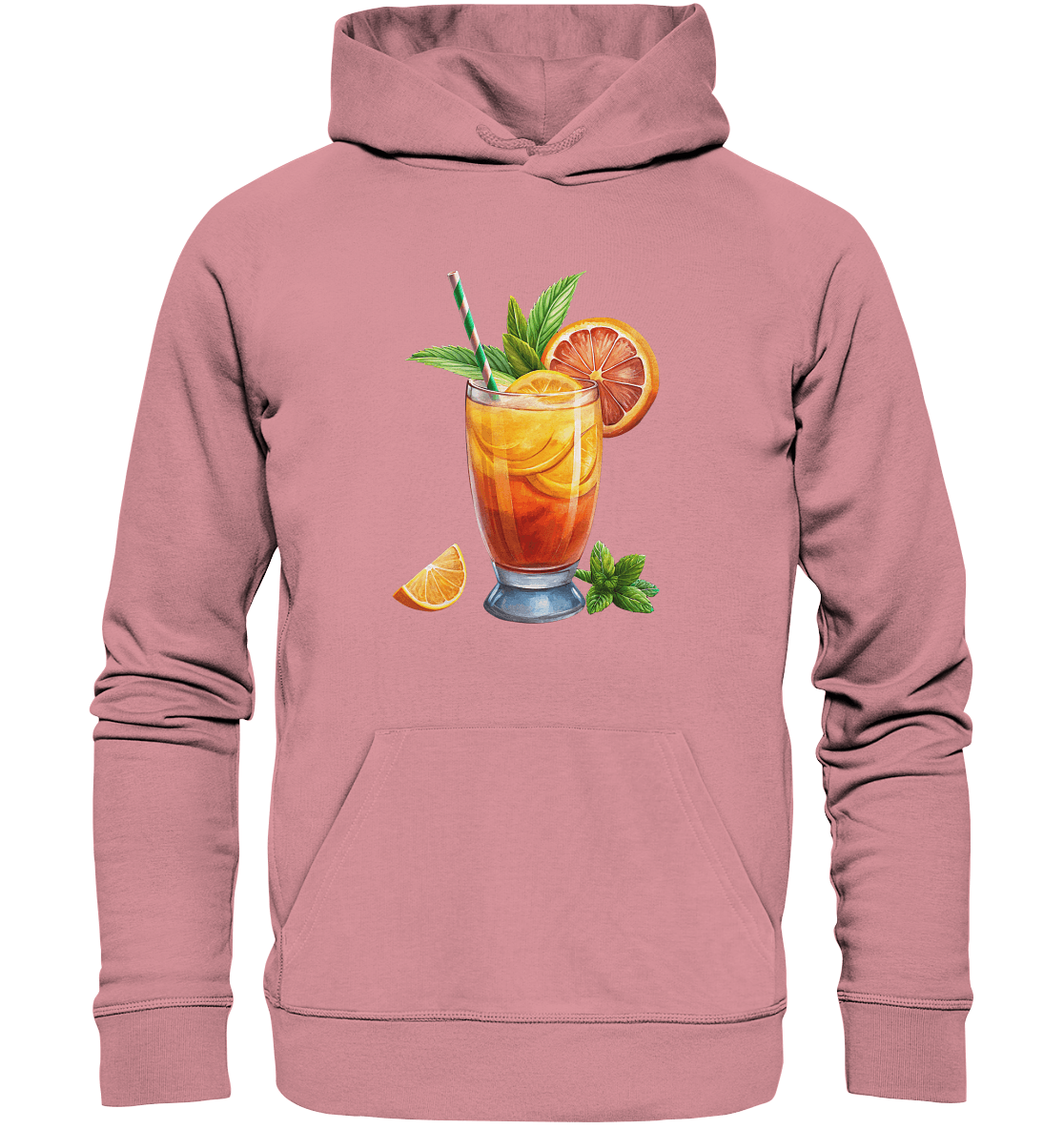 Delicious Cocktail - Organic Basic Hoodie - ArtfulShenwyn