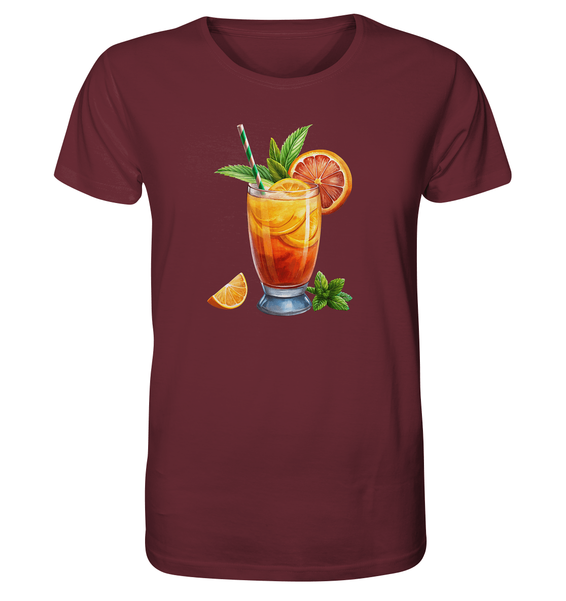 Delicious Cocktail - Organic Basic Shirt - ArtfulShenwyn