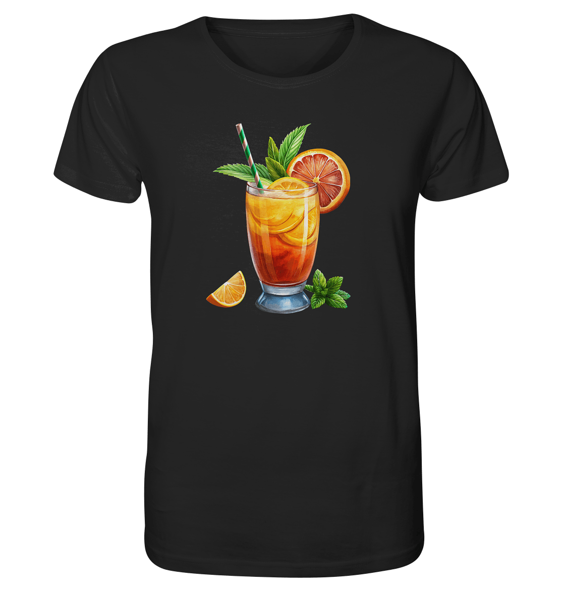 Delicious Cocktail - Organic Basic Shirt - ArtfulShenwyn