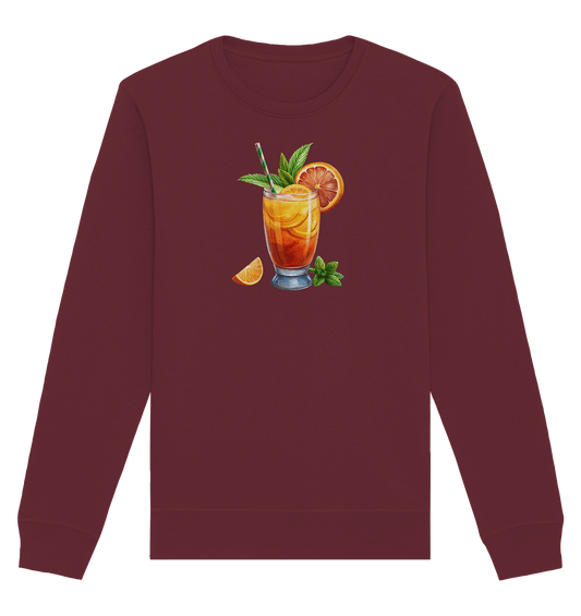 Delicious Cocktail - Organic Basic Unisex Sweatshirt - ArtfulShenwyn