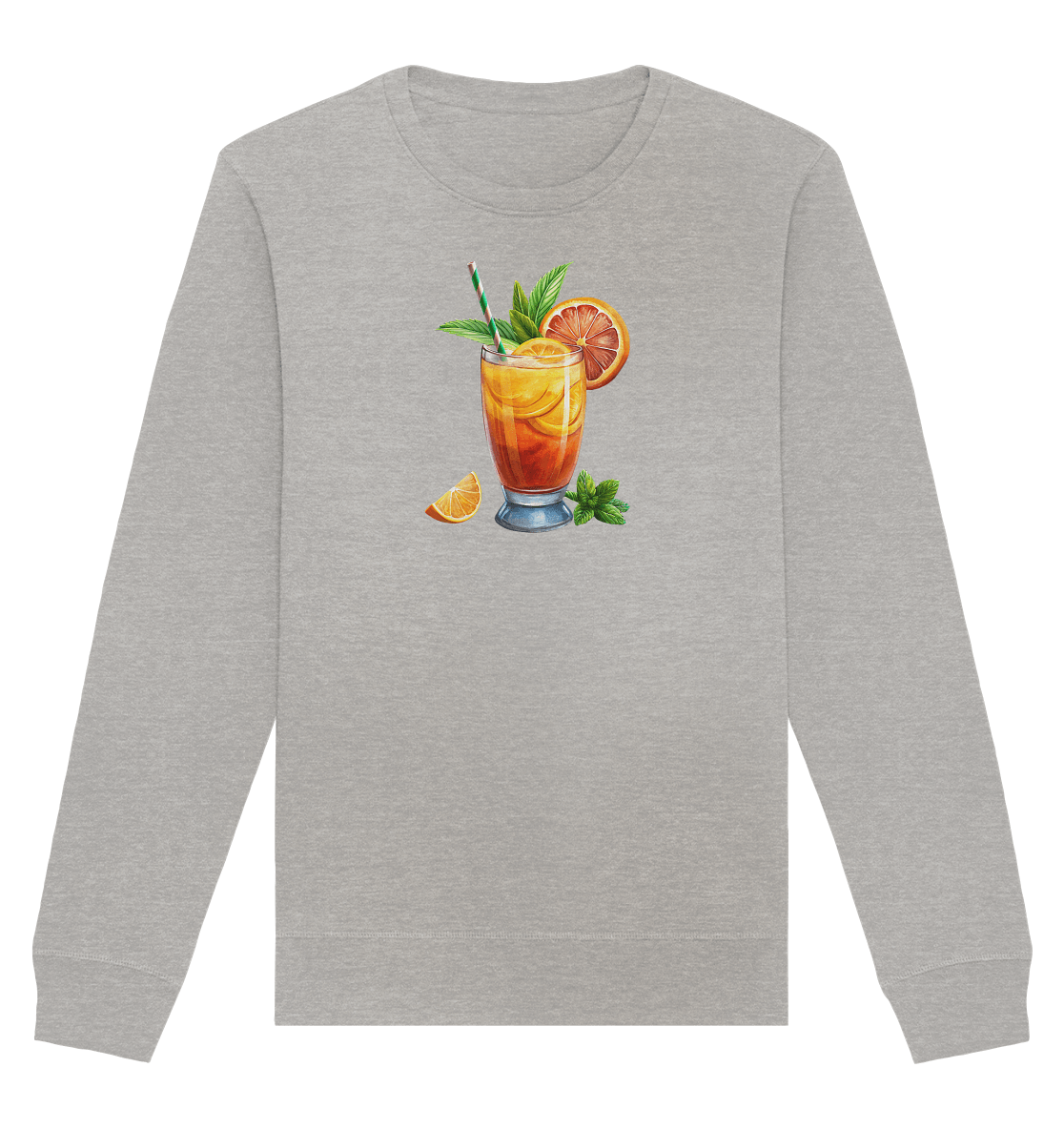 Delicious Cocktail - Organic Basic Unisex Sweatshirt - ArtfulShenwyn