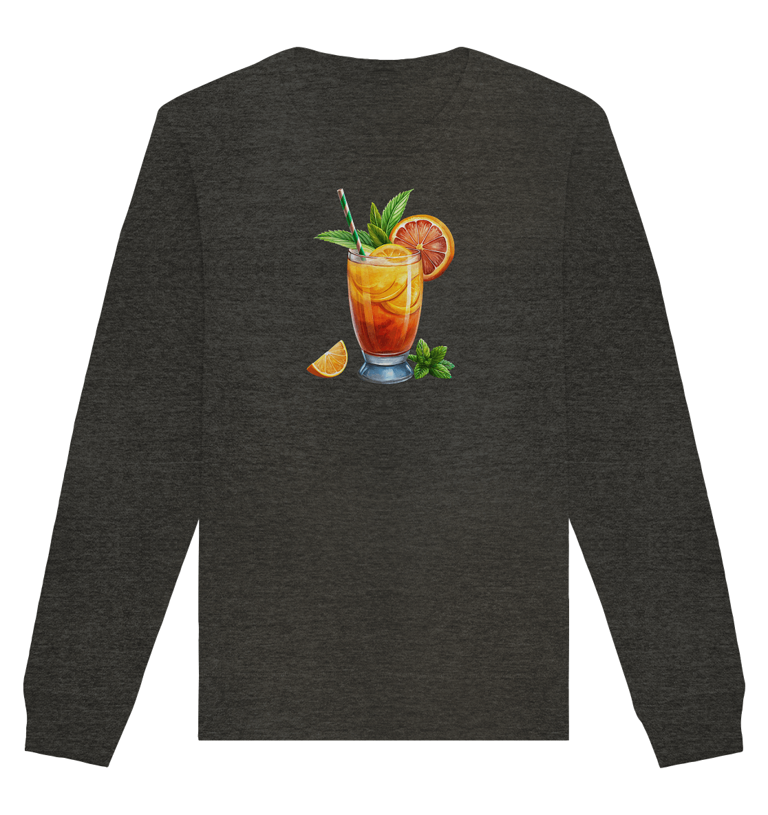 Delicious Cocktail - Organic Basic Unisex Sweatshirt - ArtfulShenwyn