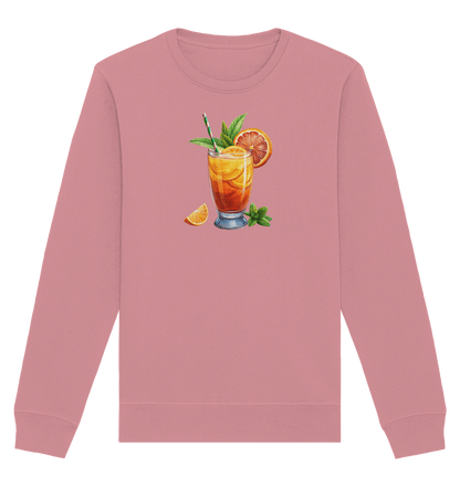 Delicious Cocktail - Organic Basic Unisex Sweatshirt - ArtfulShenwyn