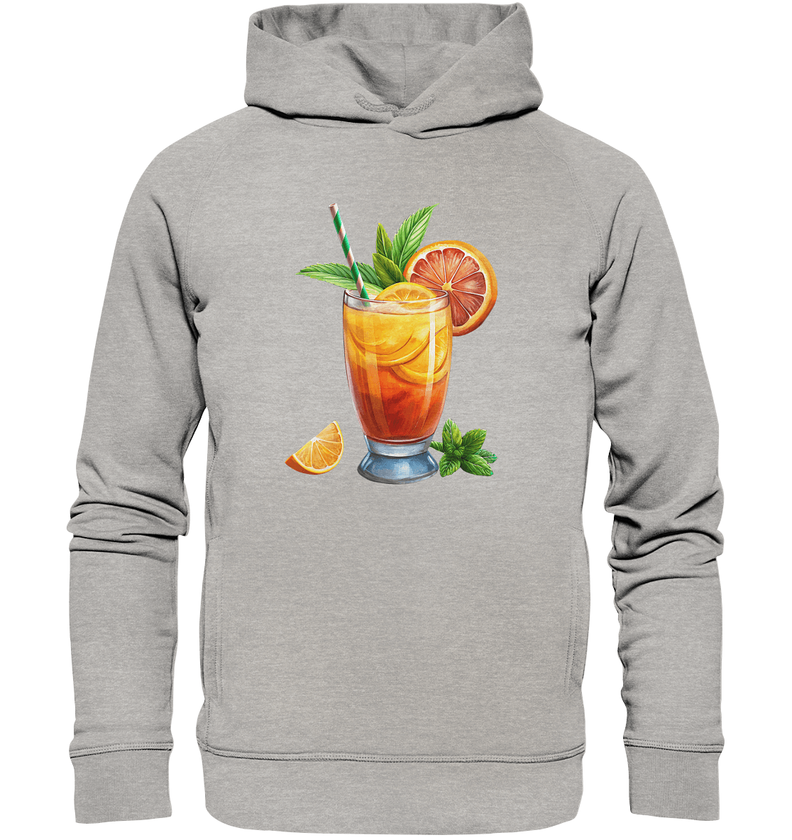 Delicious Cocktail - Organic Fashion Hoodie - ArtfulShenwyn