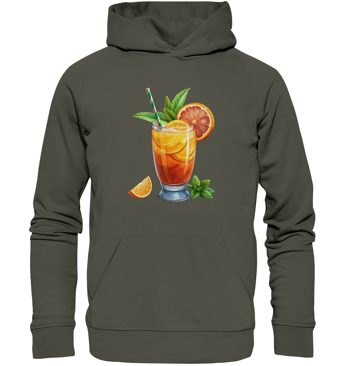 Delicious Cocktail - Organic Hoodie - ArtfulShenwyn