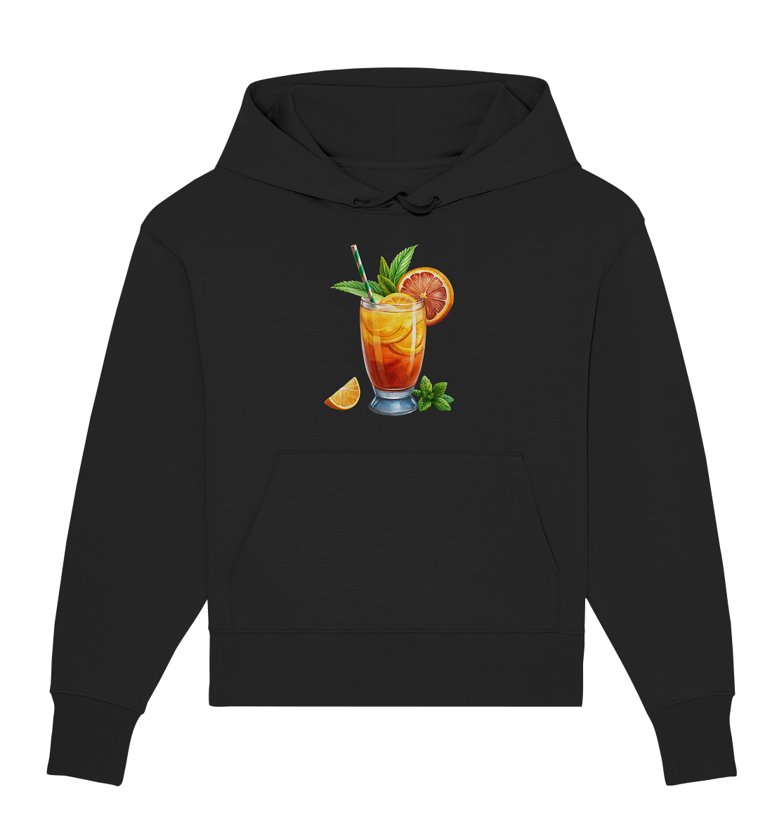 Delicious Cocktail - Organic Oversize Hoodie - ArtfulShenwyn