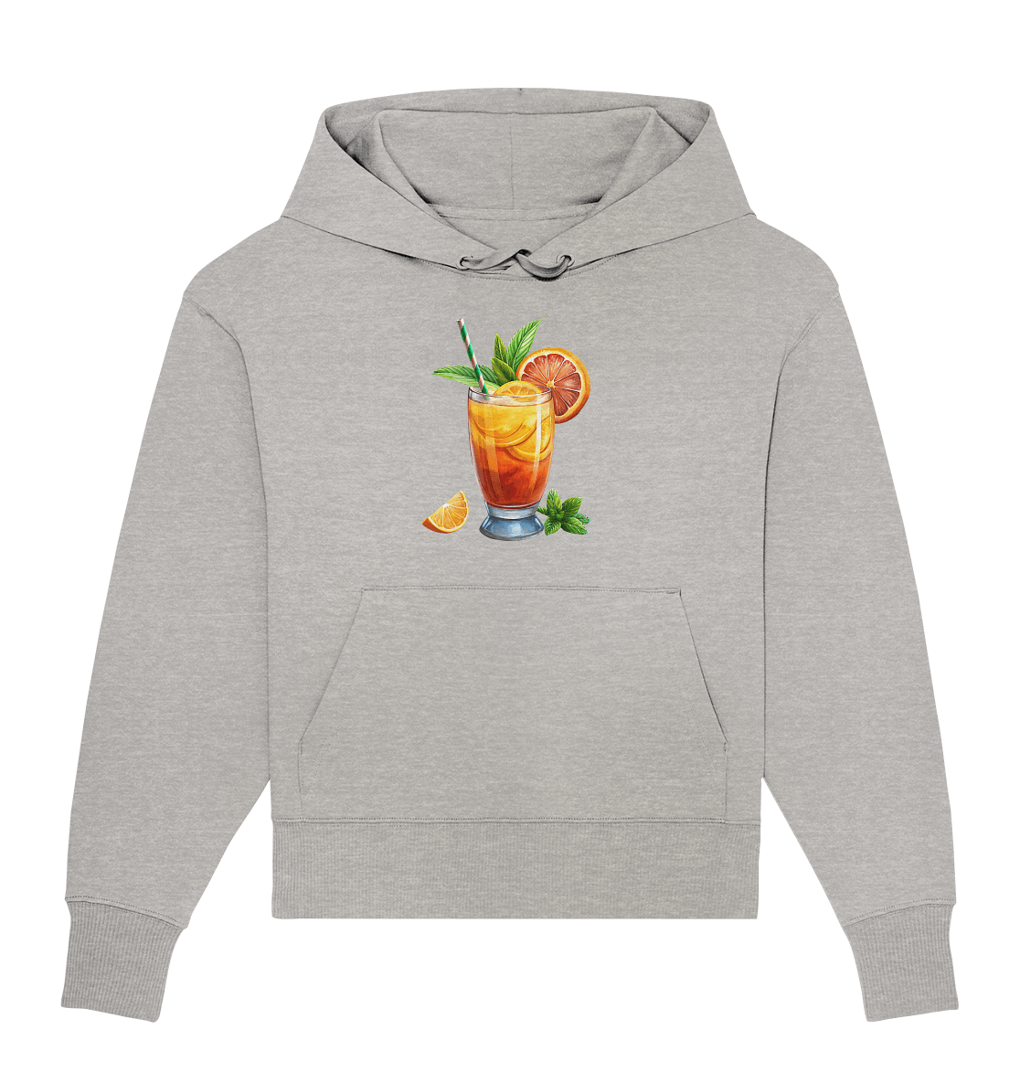 Delicious Cocktail - Organic Oversize Hoodie - ArtfulShenwyn