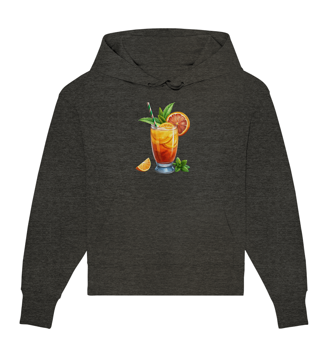 Delicious Cocktail - Organic Oversize Hoodie - ArtfulShenwyn