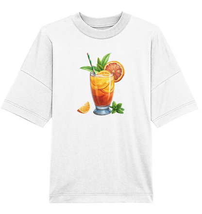 Delicious Cocktail - Organic Oversize Shirt - ArtfulShenwyn