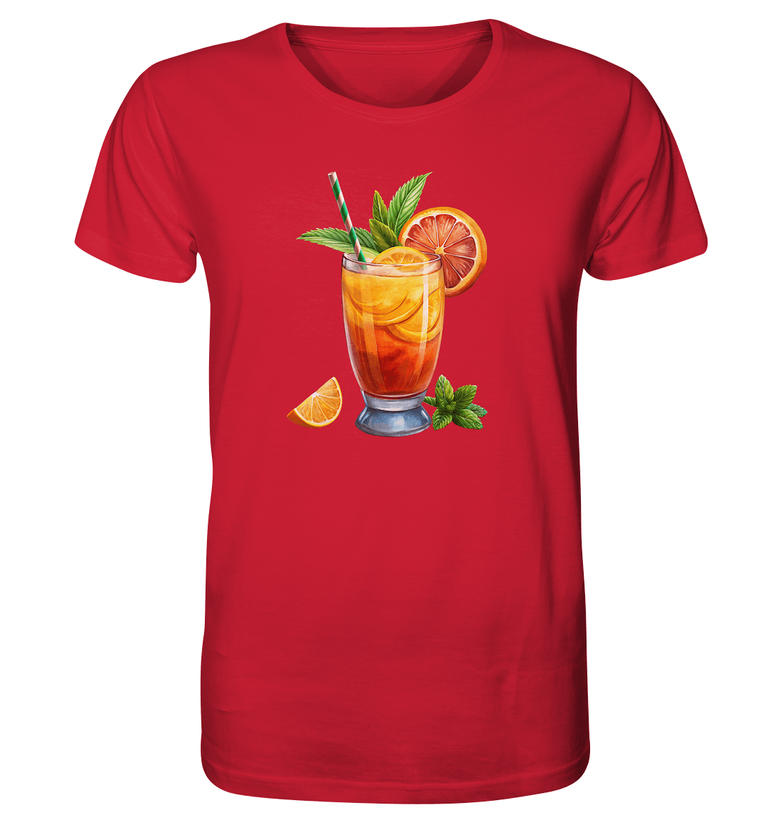 Delicious Cocktail - Organic Shirt - ArtfulShenwyn