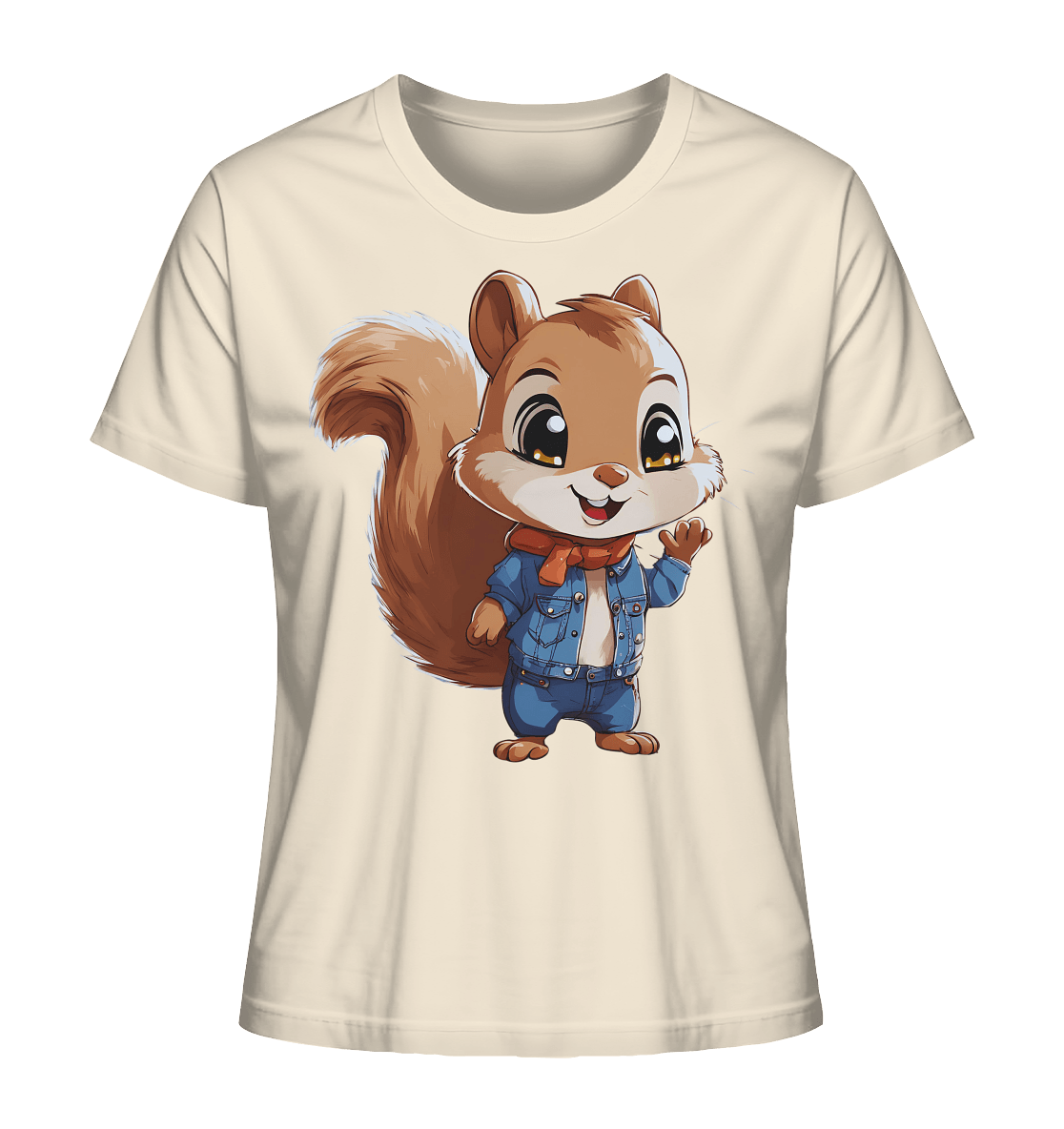 Eichhörnchen - Ladies Organic Shirt - ArtfulShenwyn