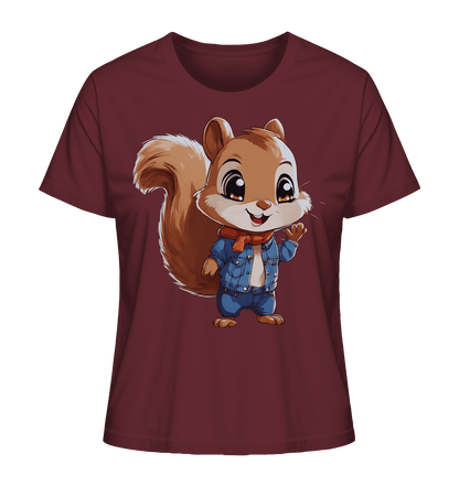 Eichhörnchen - Ladies Organic Shirt - ArtfulShenwyn