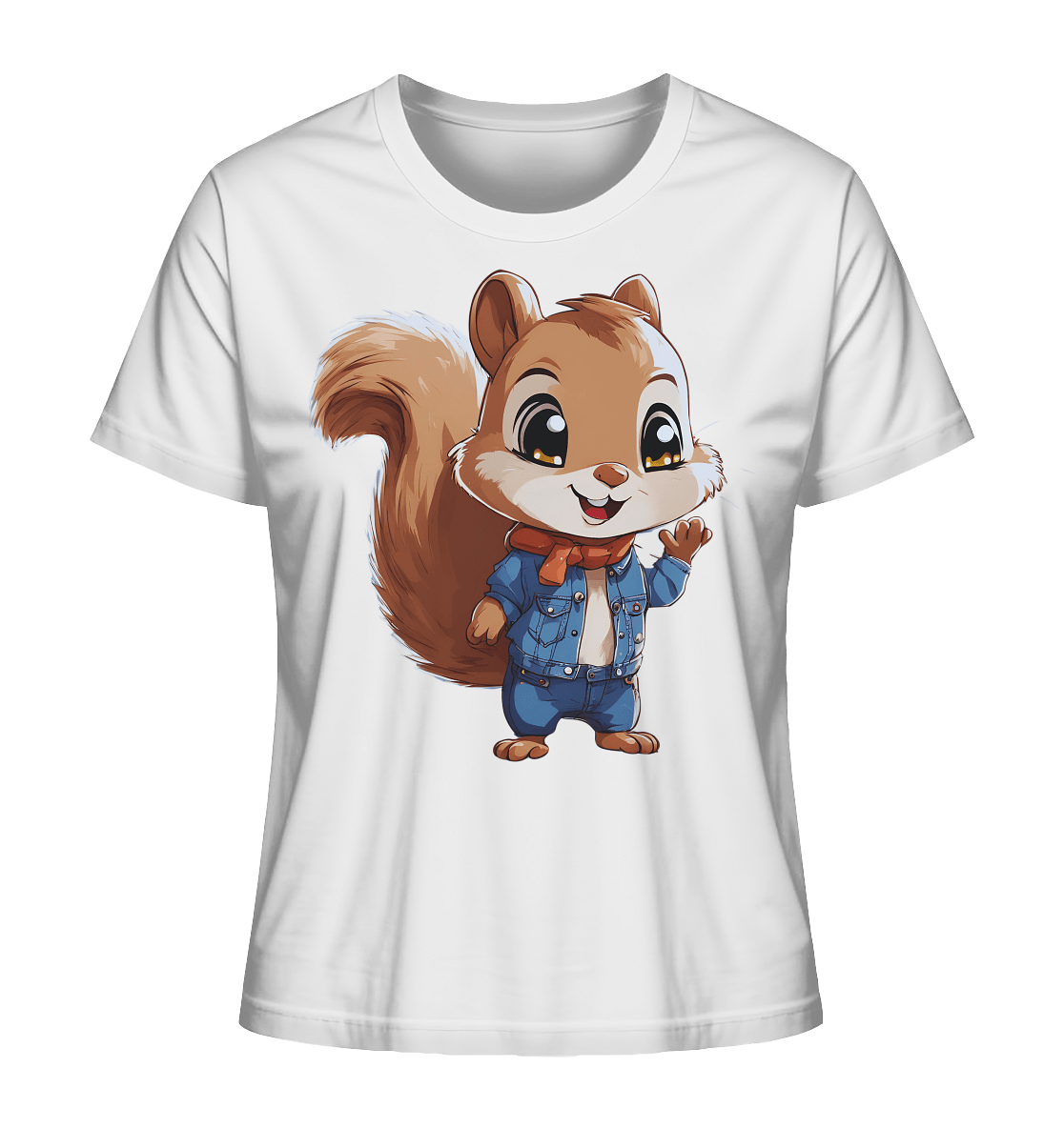 Eichhörnchen - Ladies Organic Shirt - ArtfulShenwyn