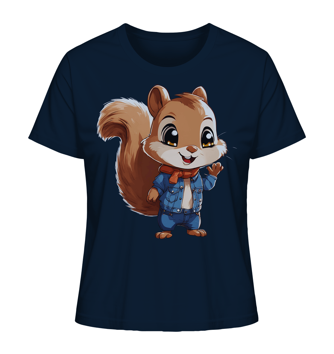 Eichhörnchen - Ladies Organic Shirt - ArtfulShenwyn