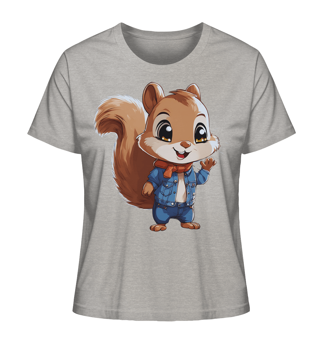 Eichhörnchen - Ladies Organic Shirt - ArtfulShenwyn