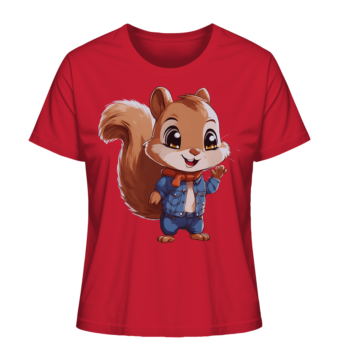 Eichhörnchen - Ladies Organic Shirt - ArtfulShenwyn