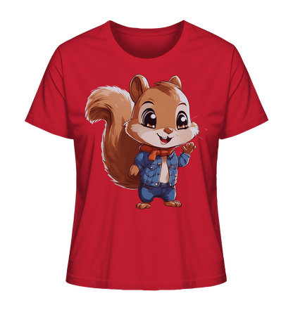 Eichhörnchen - Ladies Organic Shirt - ArtfulShenwyn