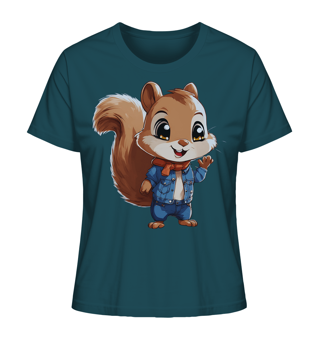 Eichhörnchen - Ladies Organic Shirt - ArtfulShenwyn