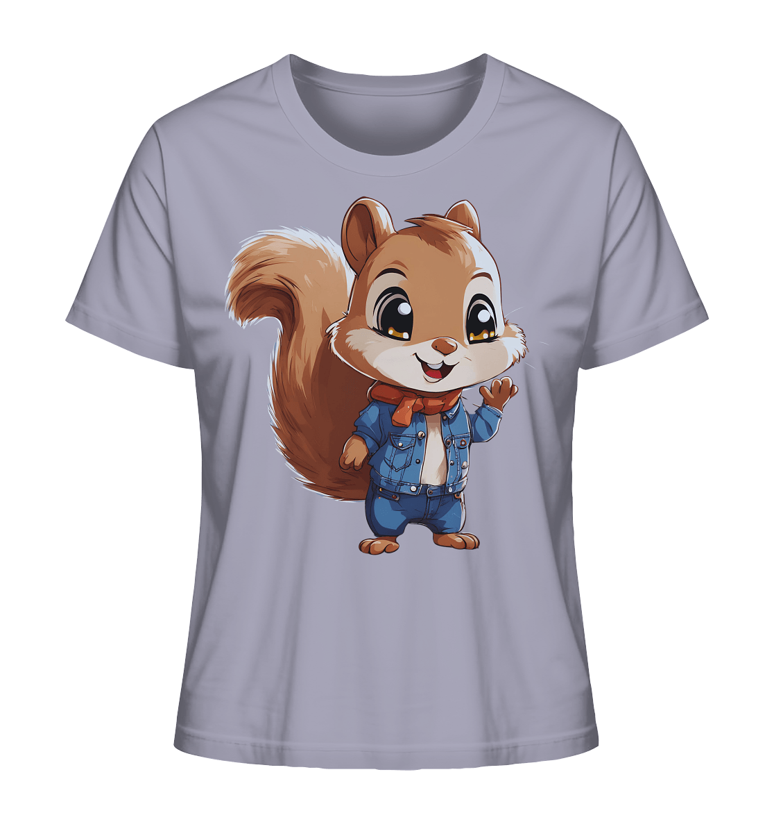 Eichhörnchen - Ladies Organic Shirt - ArtfulShenwyn