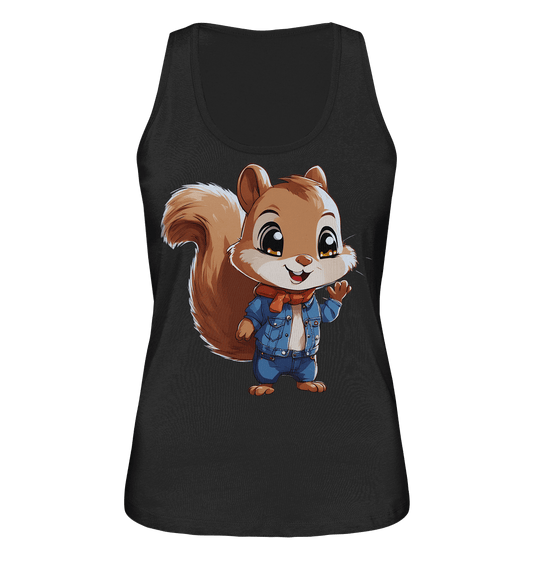 Eichhörnchen - Ladies Organic Tank-Top - ArtfulShenwyn