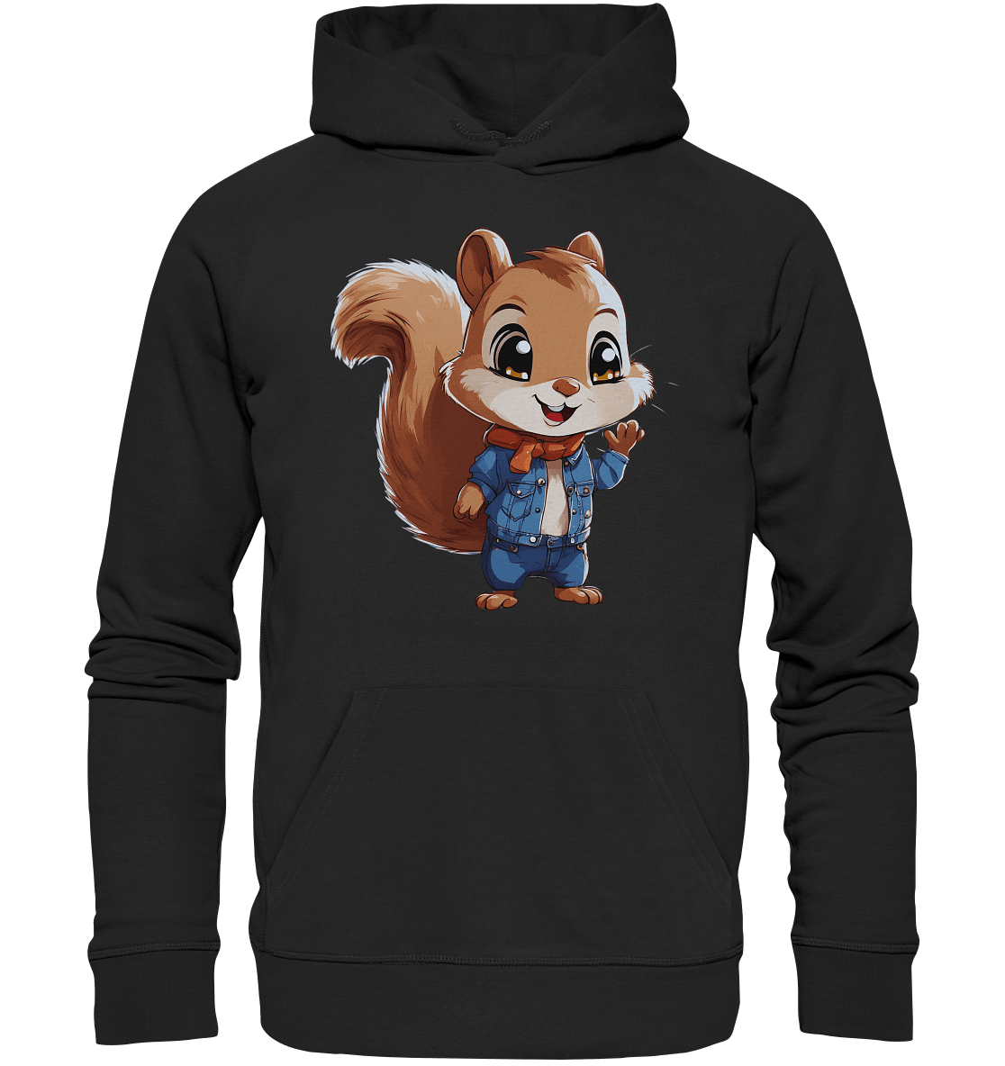 Eichhörnchen - Organic Hoodie - ArtfulShenwyn