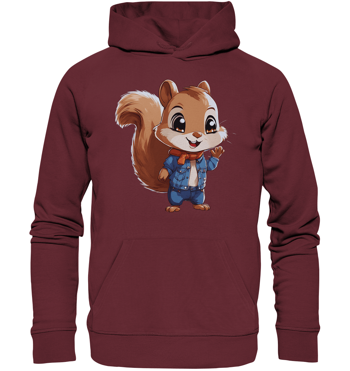 Eichhörnchen - Organic Hoodie - ArtfulShenwyn