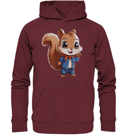 Eichhörnchen - Organic Hoodie - ArtfulShenwyn