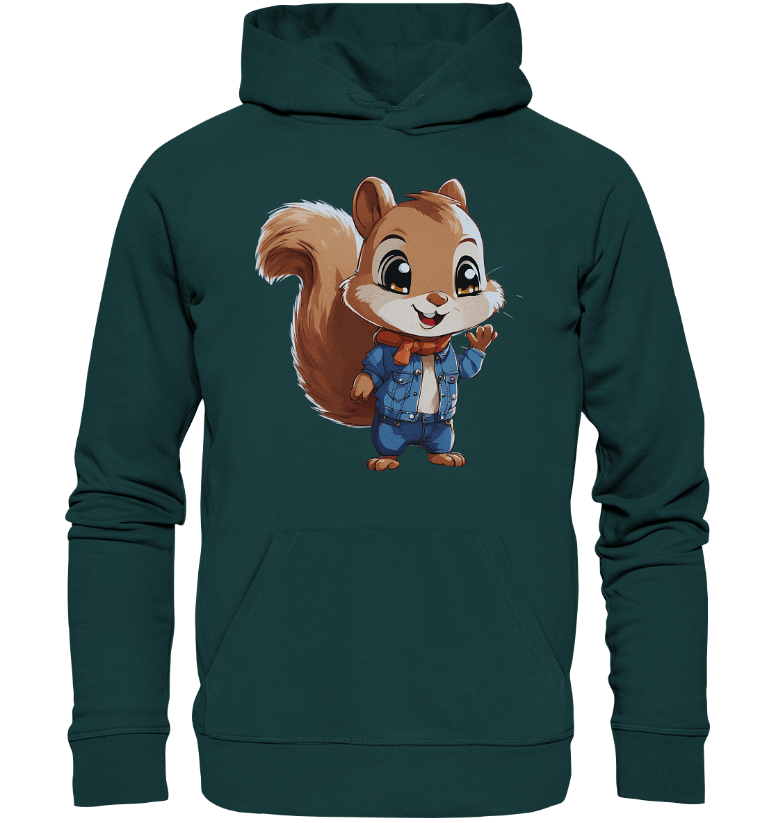 Eichhörnchen - Organic Hoodie - ArtfulShenwyn