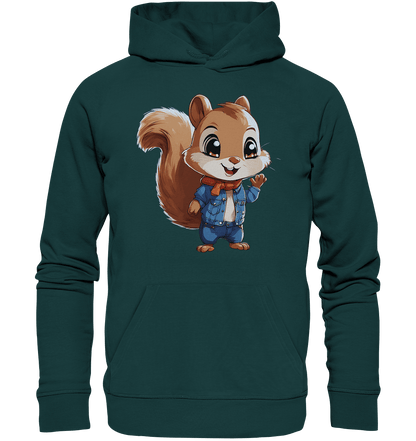 Eichhörnchen - Organic Hoodie - ArtfulShenwyn