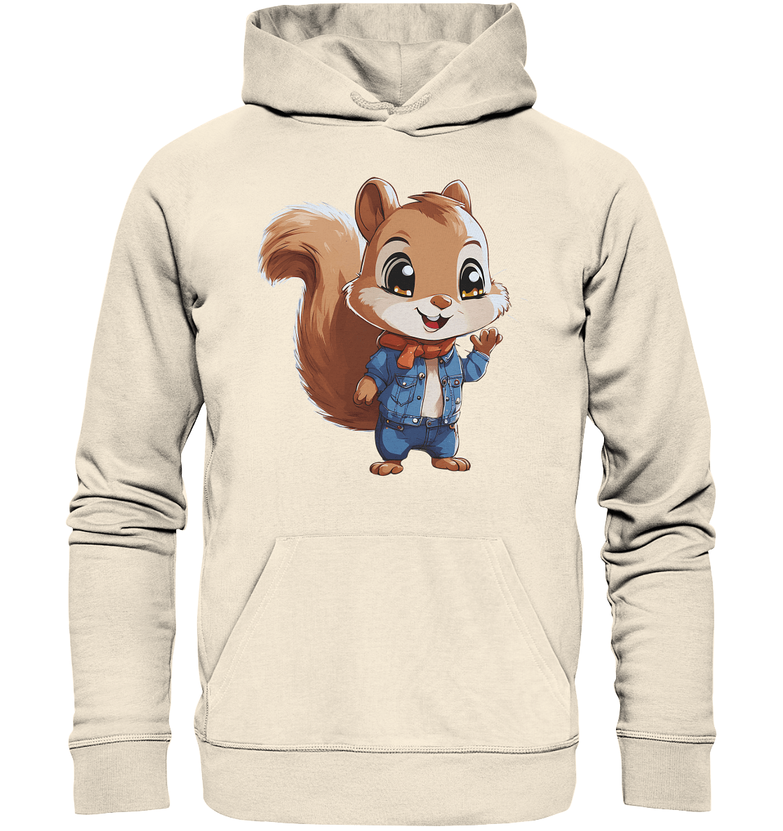 Eichhörnchen - Organic Hoodie - ArtfulShenwyn