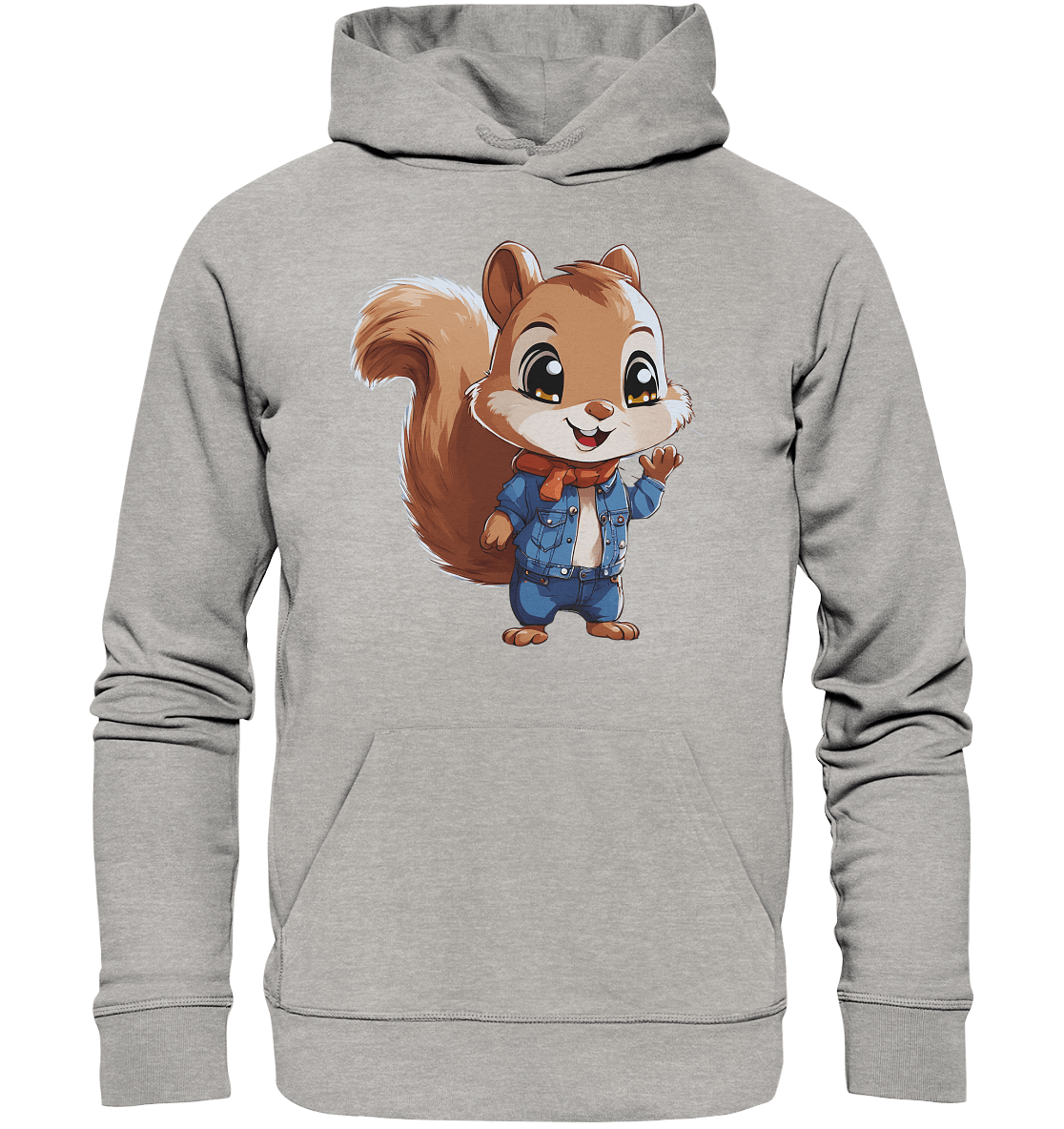 Eichhörnchen - Organic Hoodie - ArtfulShenwyn