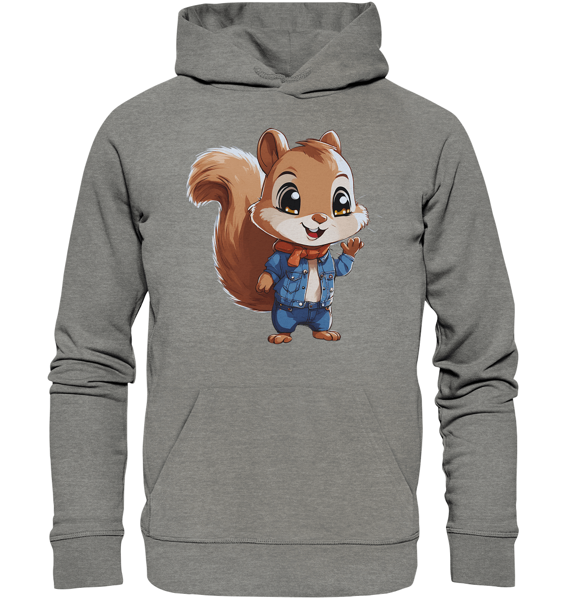 Eichhörnchen - Organic Hoodie - ArtfulShenwyn