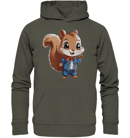 Eichhörnchen - Organic Hoodie - ArtfulShenwyn