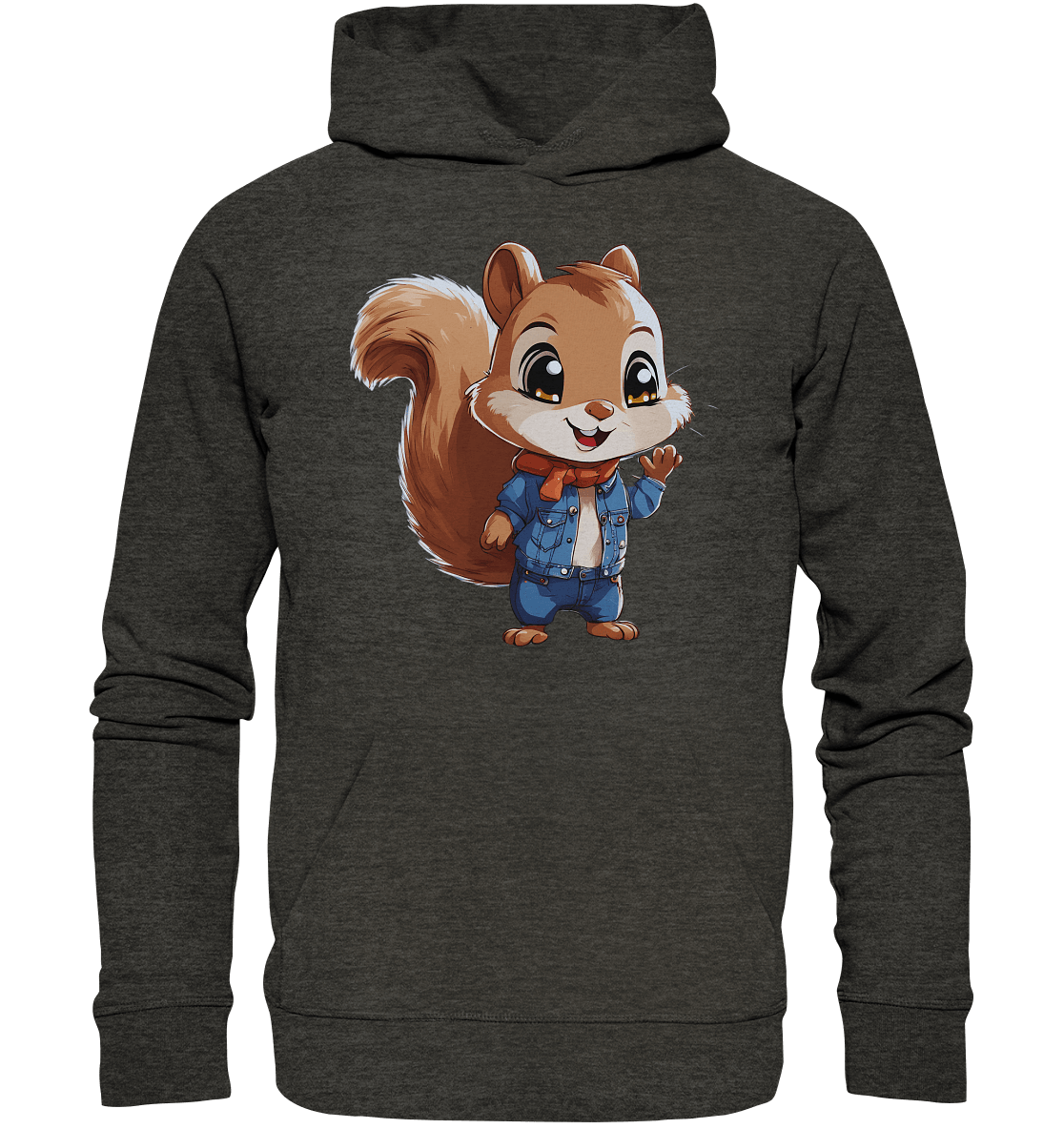 Eichhörnchen - Organic Hoodie - ArtfulShenwyn