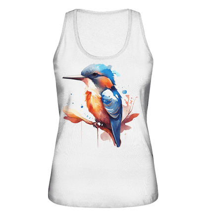 Eisvogel Aquarell - Ladies Organic Tank-Top - ArtfulShenwyn