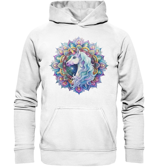 Einhorn Mandala - Basic Unisex Hoodie